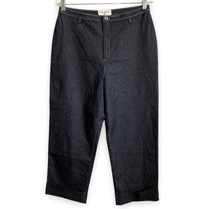 Kathy Ireland Stretch Denim Cropped Pants